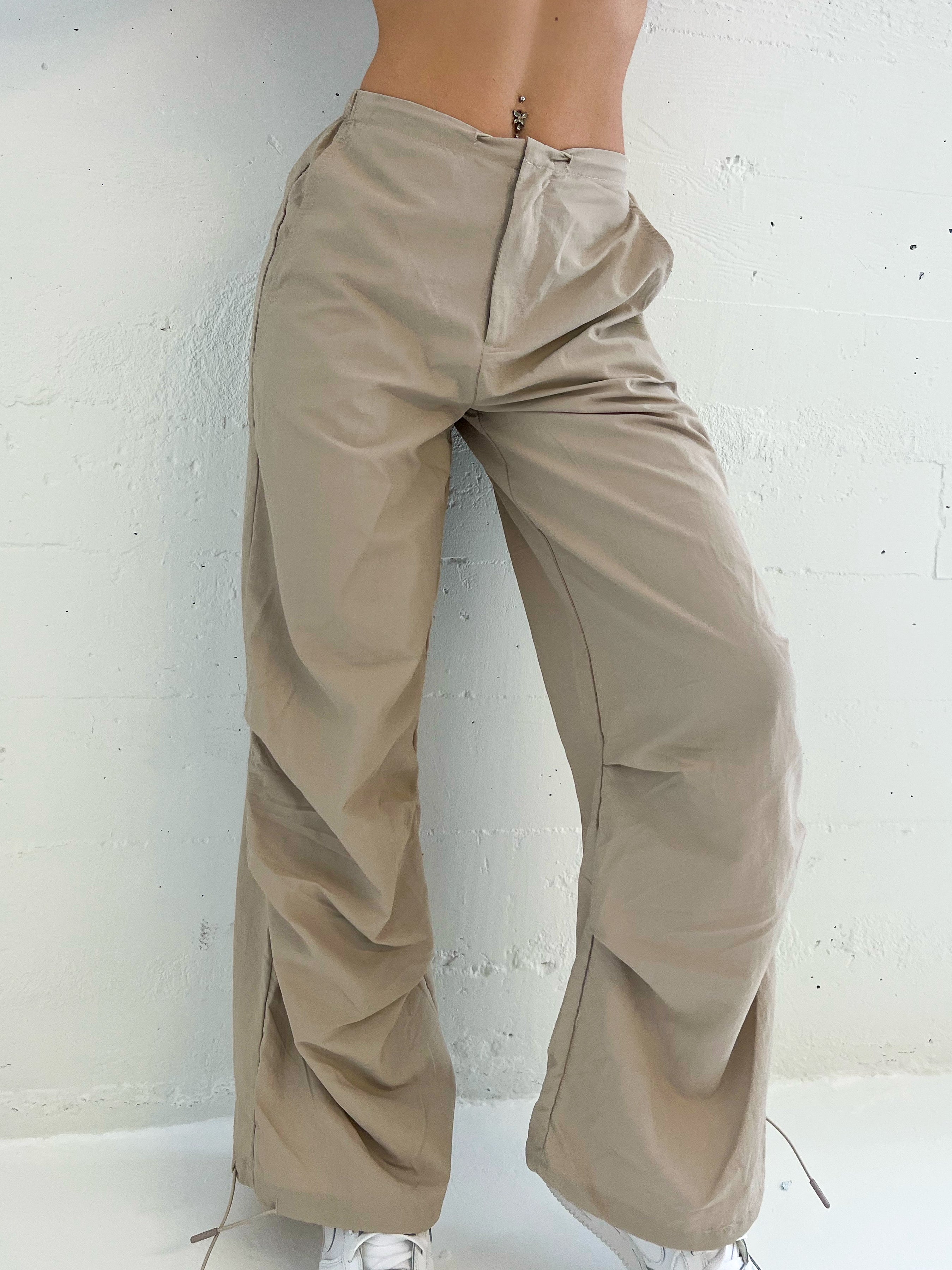 Grey Slim Fit Cargo Trousers | Jaded London